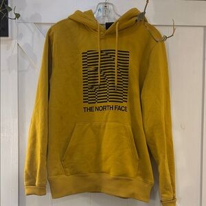 The North Face Men's Yellow Hoodie